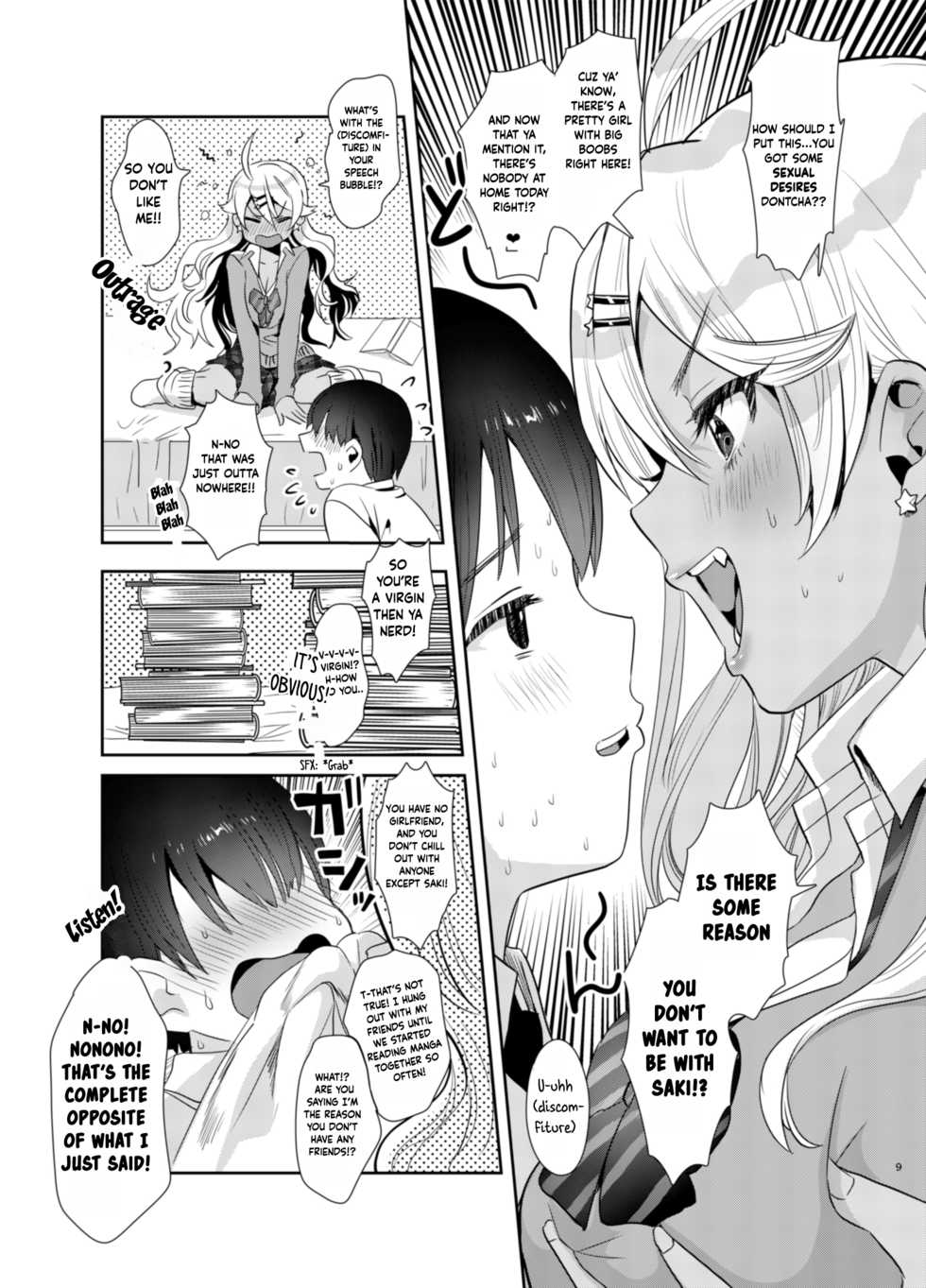 [Yanyanyo (Yanyo)] Sakinchi, Kyou Mama Inain da (Virtual YouTuber) [English] [Manabe] [Digital] - Page 9