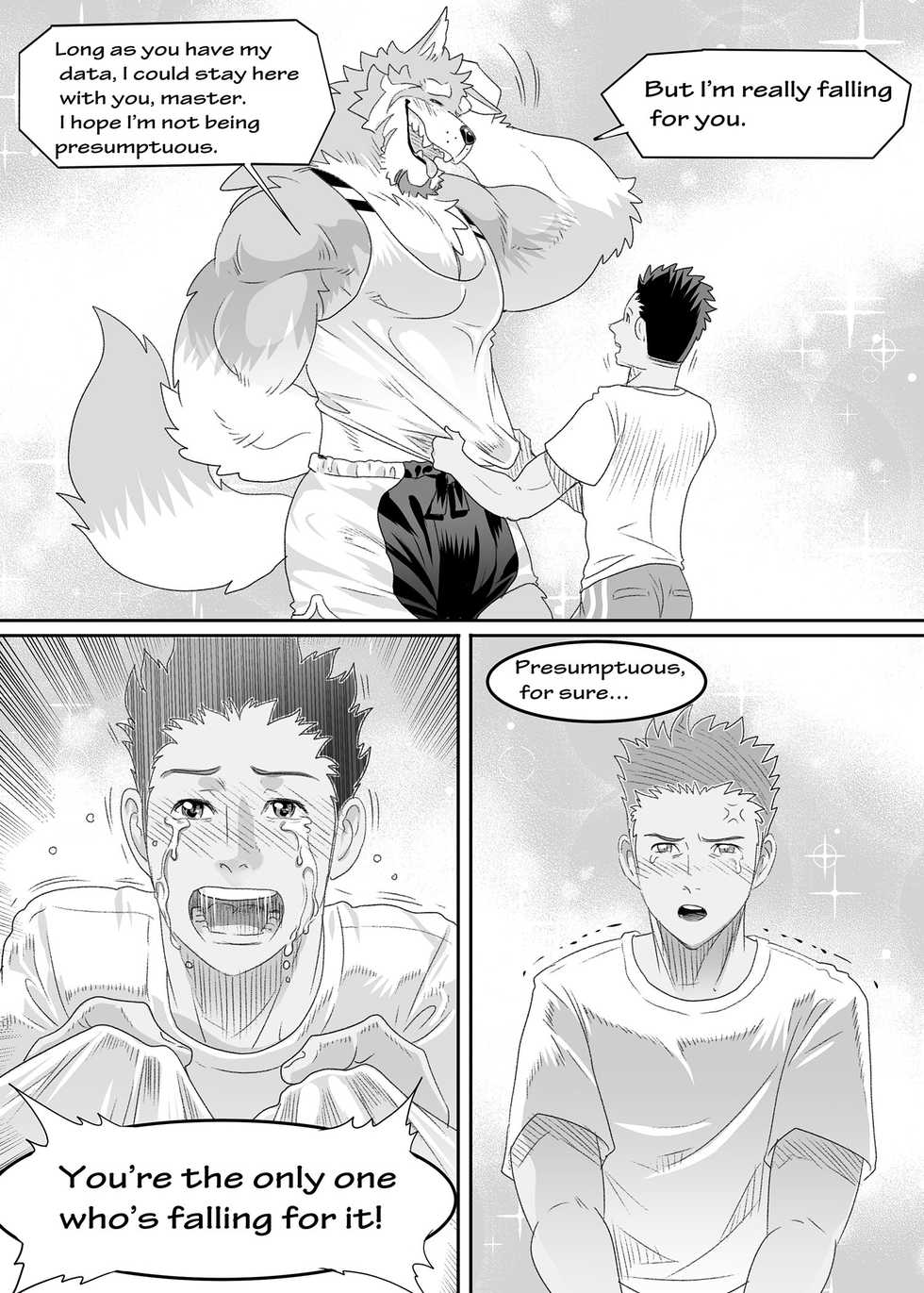 [KUMA HACHI]Do Not Install this FURRY App!(vol.1)(English)(SU CHEN) - Page 37