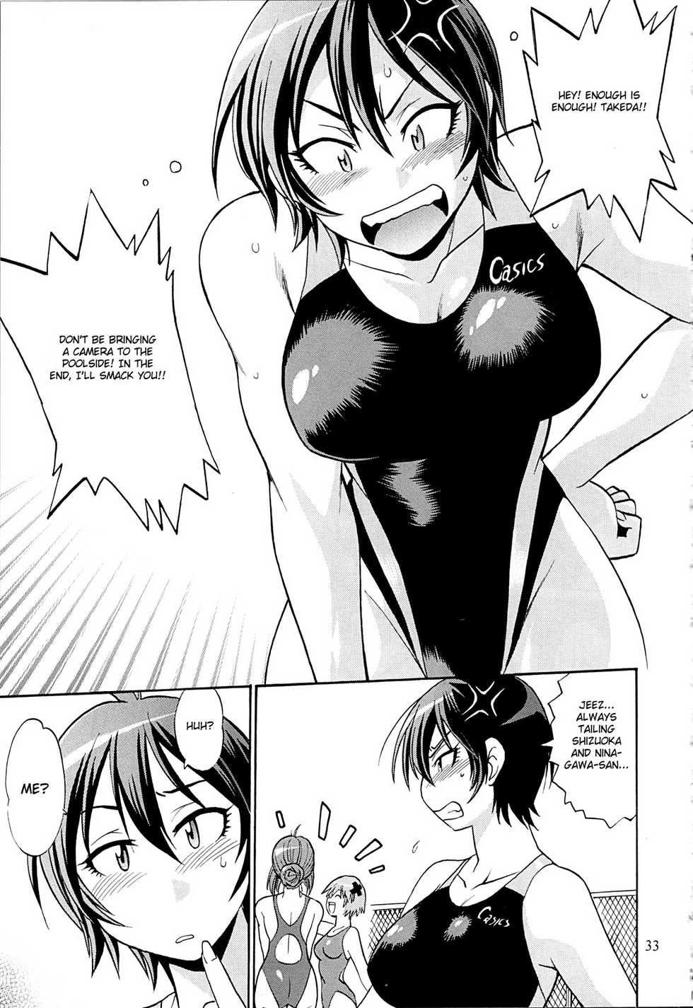 (SC40) [Studio Katsudon (Manabe Jouji)] Swimwear Oukoku | Swimwear Kingdom (Kenkou Zenrakei Suieibu Umishou) [English] [CGrascal] - Page 32