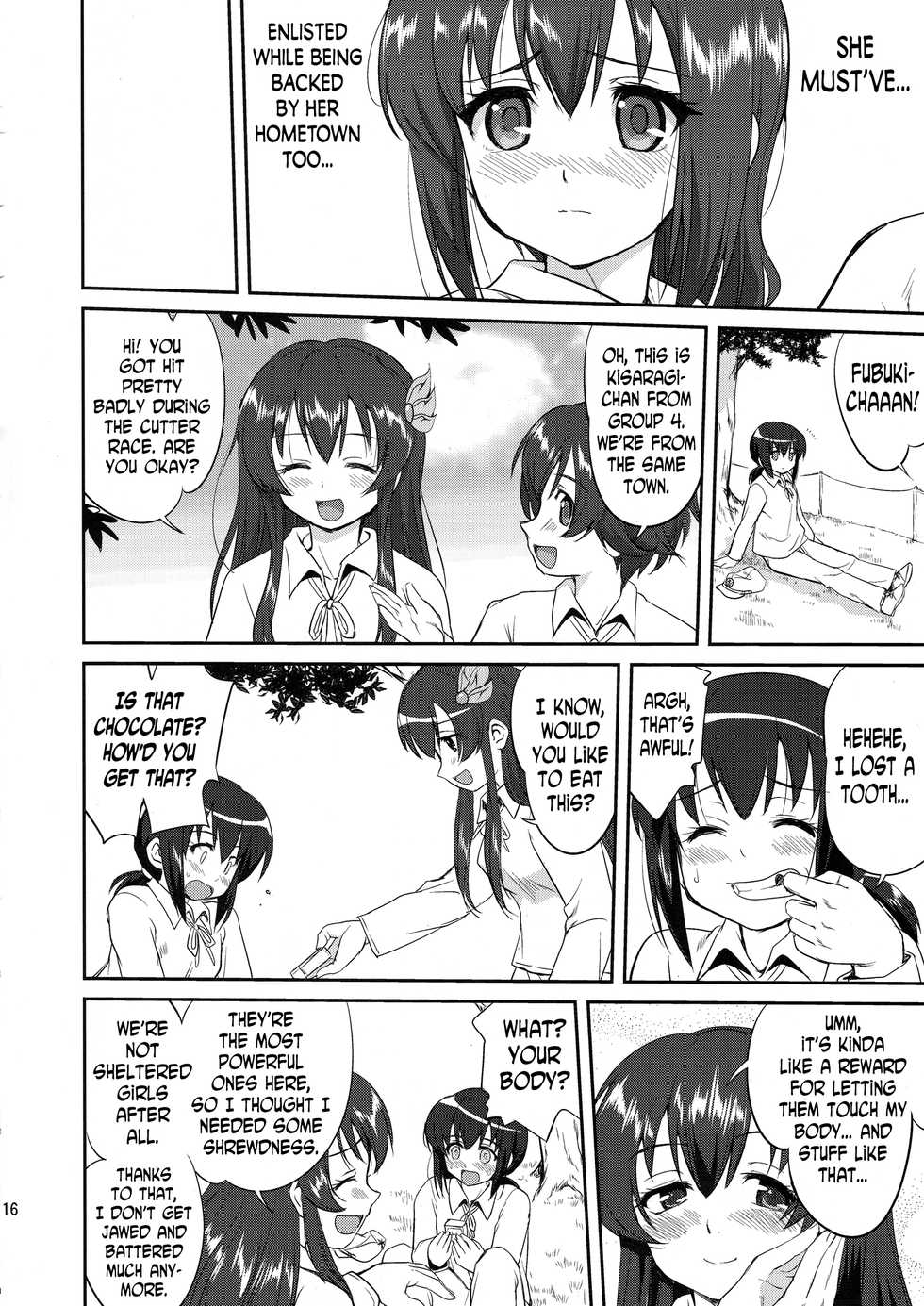 (C88) [Takotsuboya (TK)] Teitoku no Ketsudan: Showa 16-nen no Haisen | Admiral's Decision: The Defeat of Showa-16 (Kantai Collection -KanColle-) [English] [N04h] - Page 15