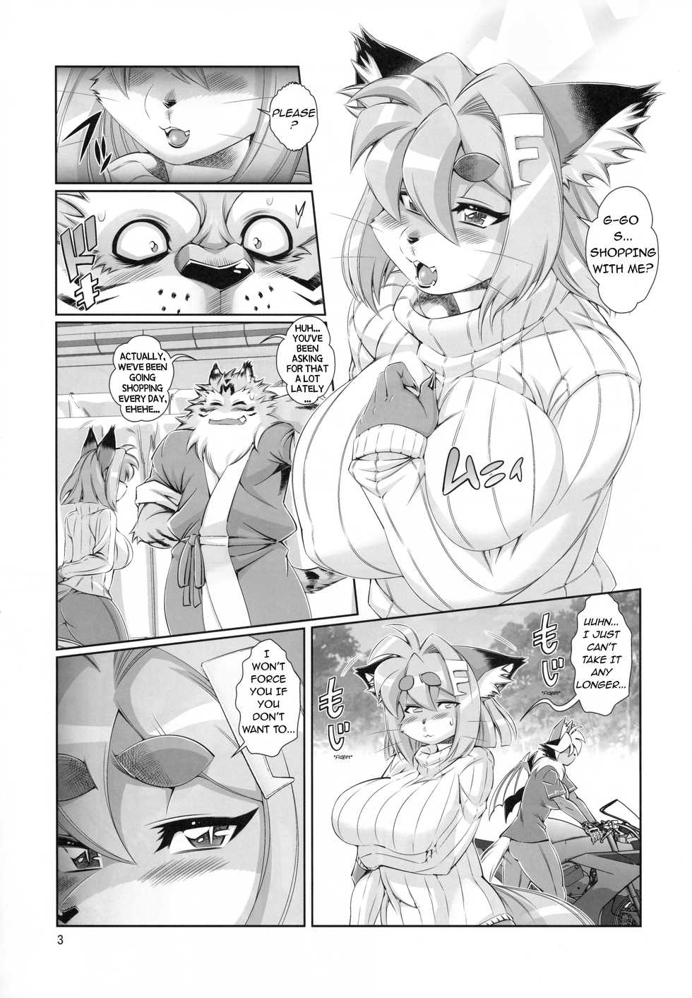 (C93) [Sweet Taste (Amakuchi)] Mahou no Juujin Foxy Rena 12 [English] [desudesu] - Page 4