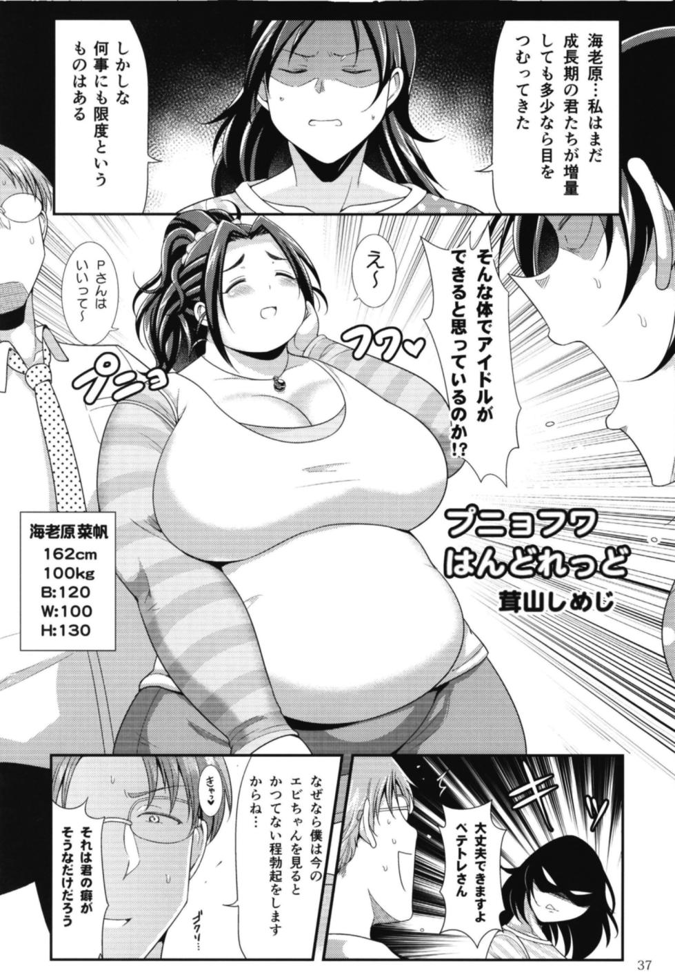 [Daisaku no Iru Circle (Various)] Cinderella Girls Taijuu 3-keta Goudoushi "MIKEPO" (THE IDOLM@STER CINDERELLA GIRLS) [Digital] - Page 37