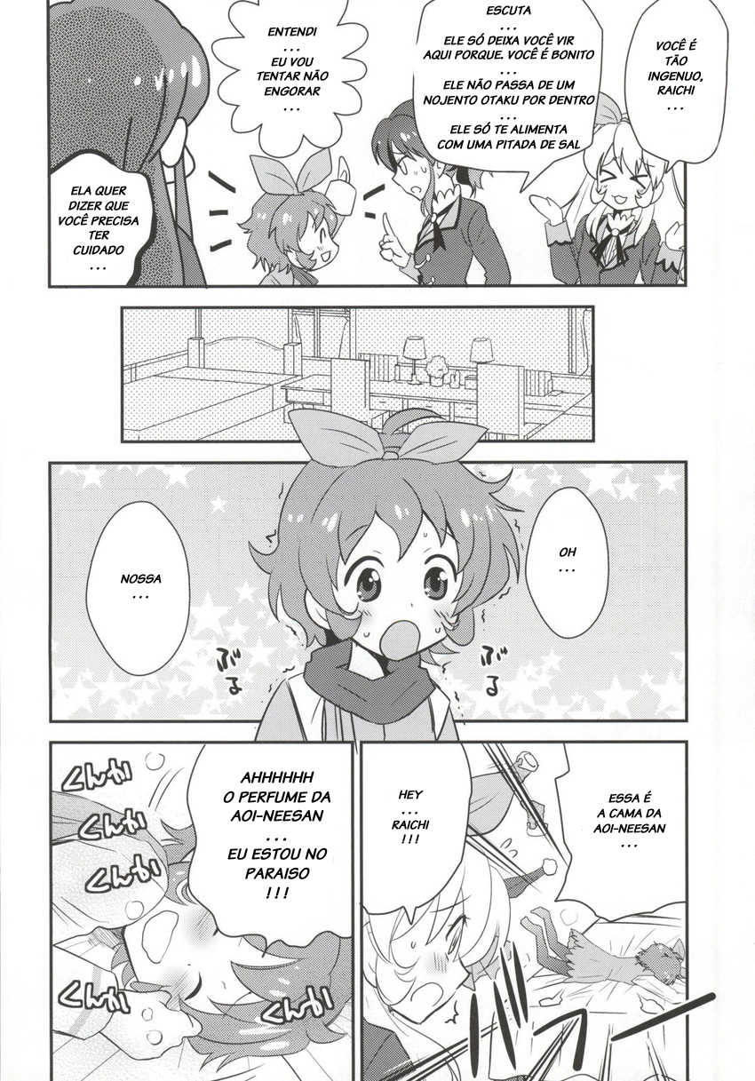 (COMIC1☆7) [BUMSIGN (Itaya Satoruno)] Shinpai nai kara ne! (Aikatsu!) [Portuguese-BR] [LIANEF] - Page 3