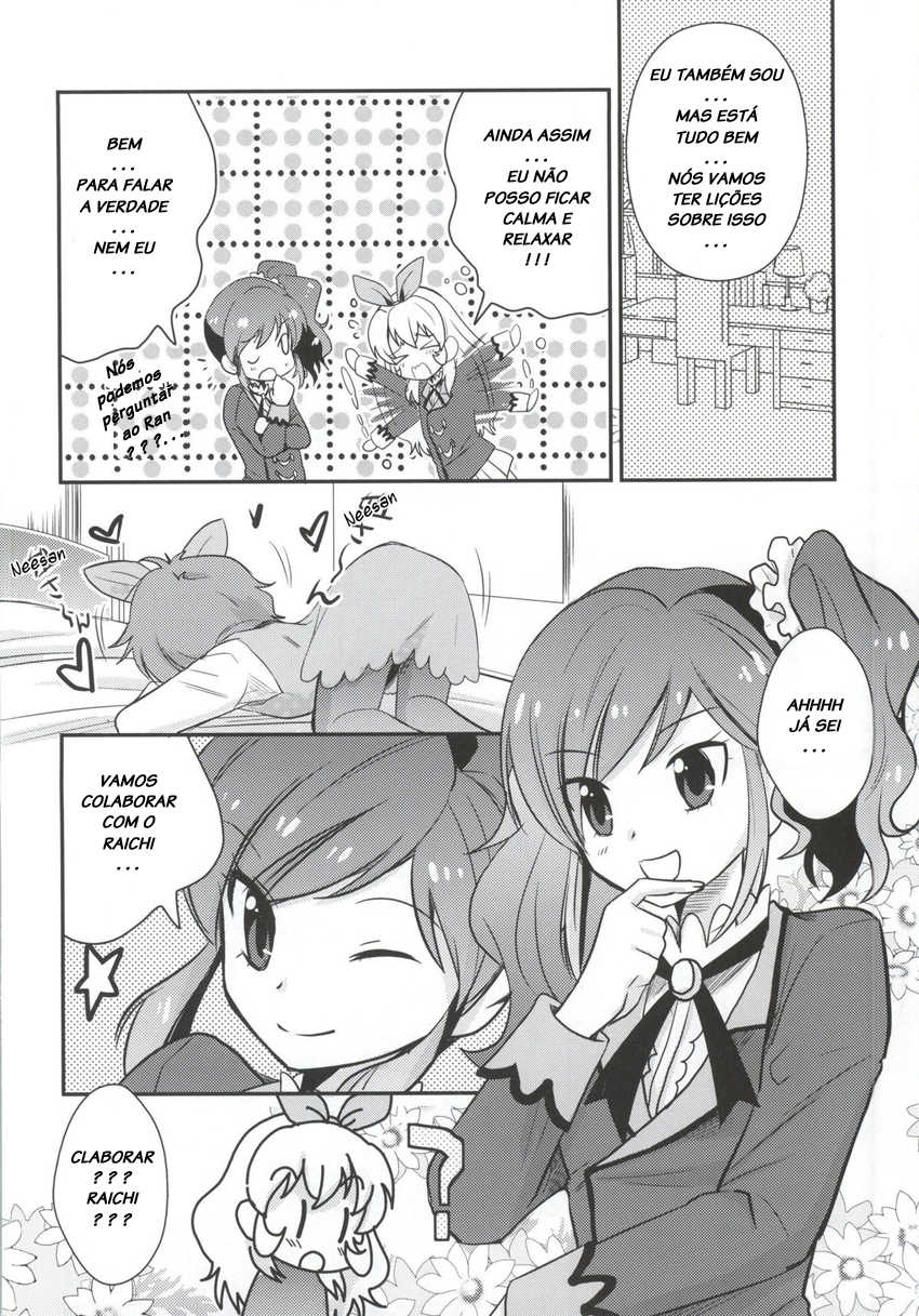 (COMIC1☆7) [BUMSIGN (Itaya Satoruno)] Shinpai nai kara ne! (Aikatsu!) [Portuguese-BR] [LIANEF] - Page 5