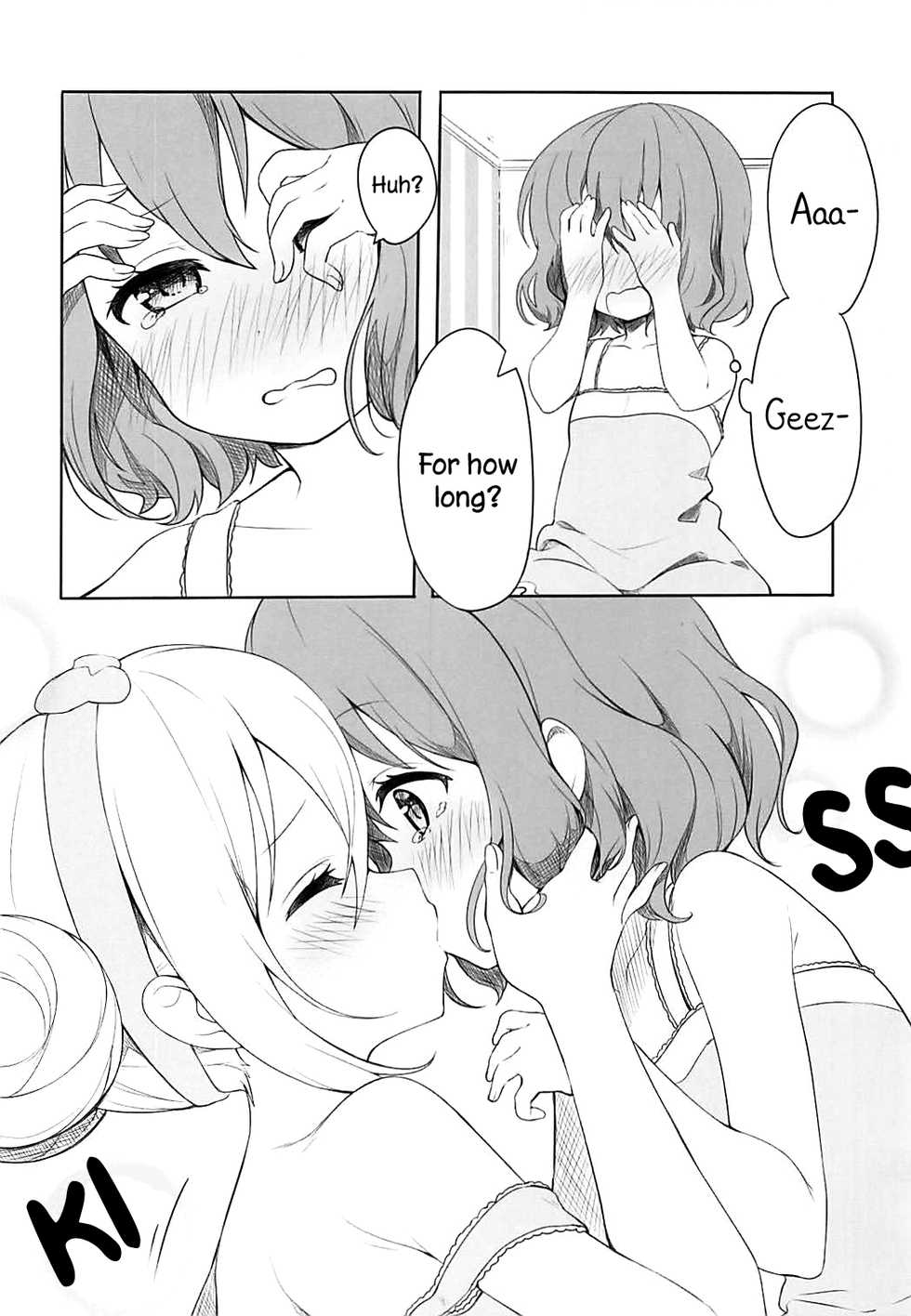 (SC2018 Summer) [fluffy x fluffy (Waki)] Koisuru Mafuyu wa Hon ga Ususugite Sugu Kaho to Ecchi Shichau no. | The book is too thin so Mafuyu gets straight to the ecchi with Kaho (Blend S) [English] {WSDHANS} - Page 11