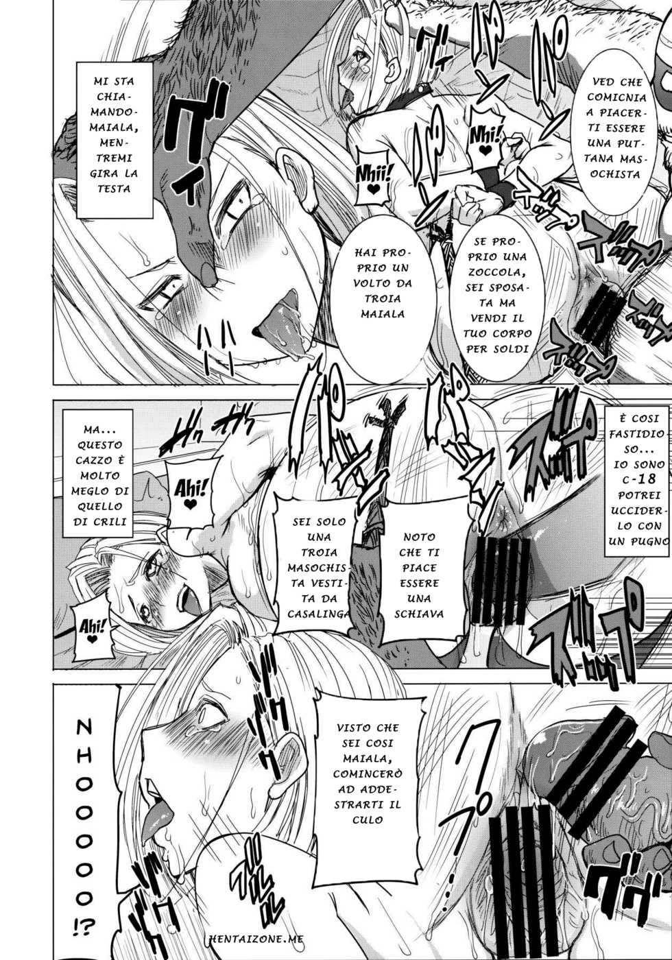 [Namakemono Kishidan (Tanaka Aji)] DELIVERY NIKU BENKI (Dragon Ball Z) [Italian] [hentaizone.me] - Page 12