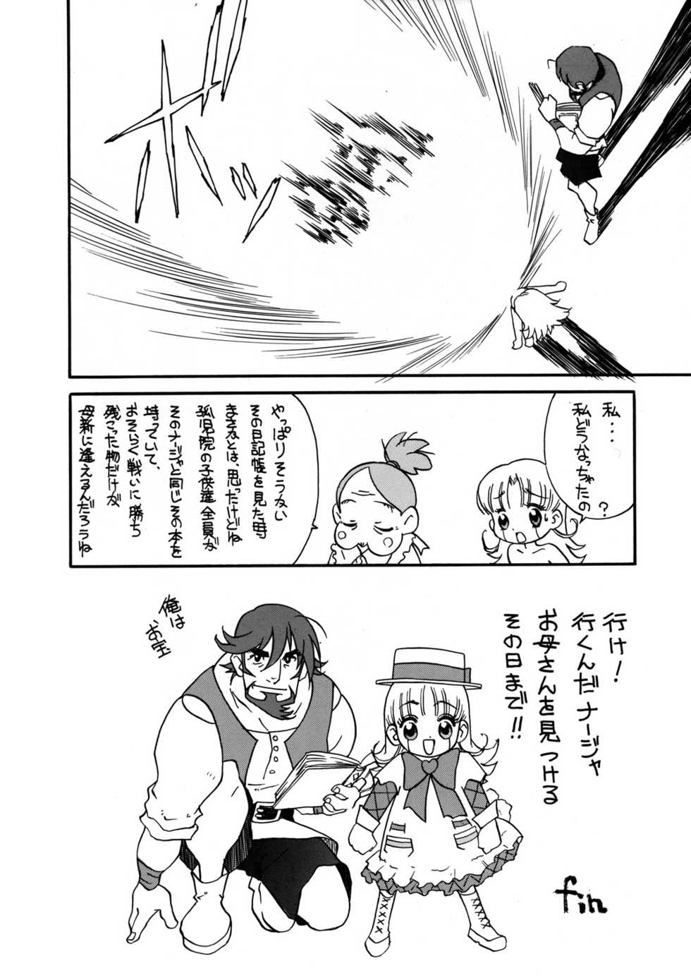 (C64) [Toufuya (Various)] Nichiyou wa Nadja (Ashita no Nadja) - Page 21