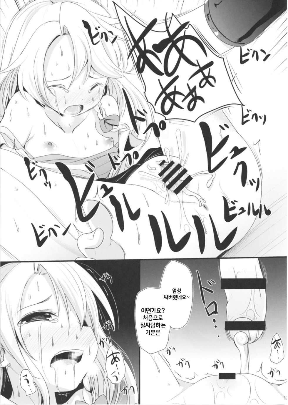 (Reitaisai 14) [Kitsune to Budou (Kurona)] Sayonara Kosuzu-chan (Touhou Project) [Korean] - Page 11