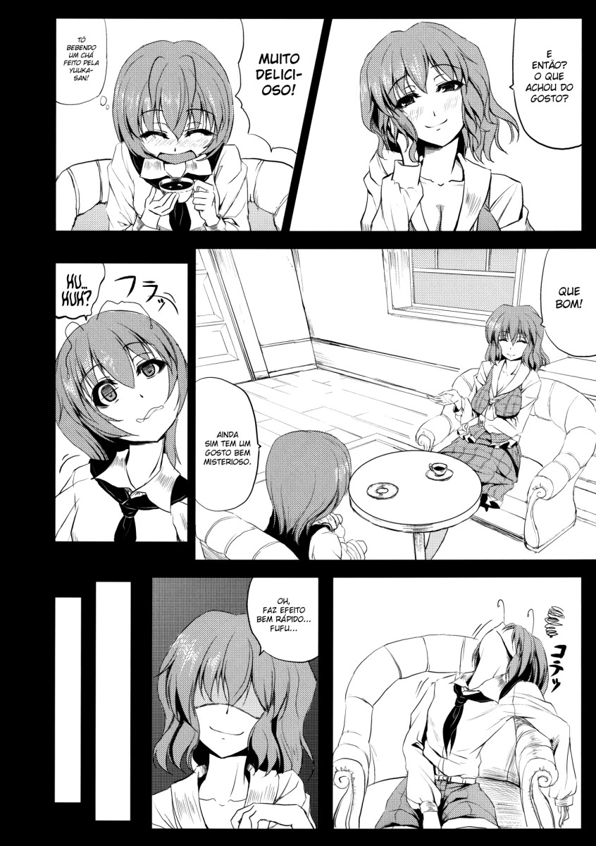 (Reitaisai SP2) [Nanakorobi Yaoki (kinntarou)] Yuukarin ni Kuwaretai | I Want Yuukarin to Devour Me (Touhou Project) [Portuguese-BR] [Lobozero] - Page 6