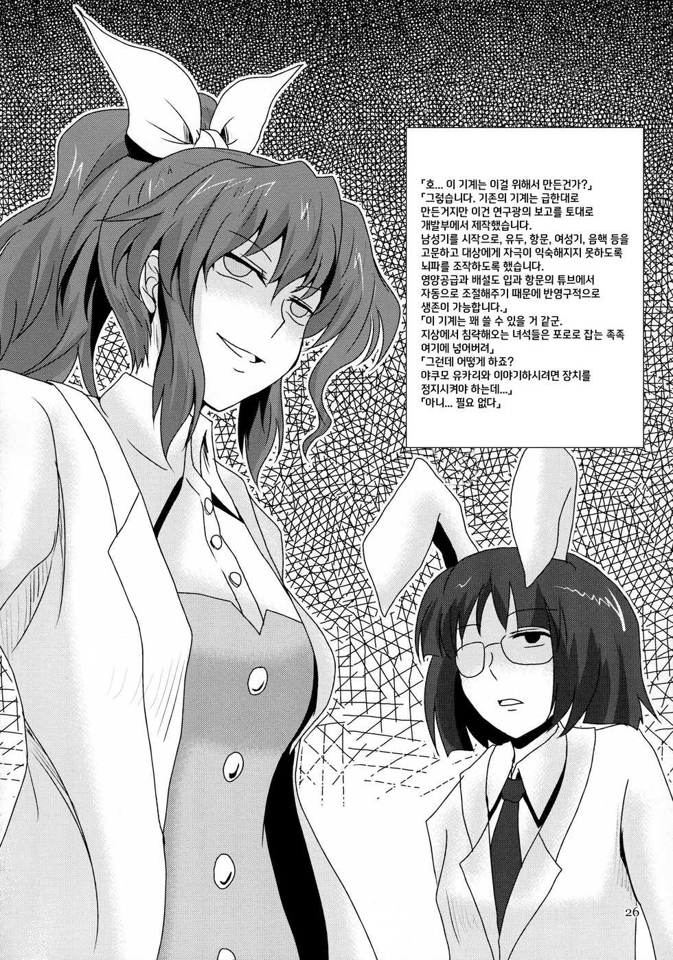 (Reitaisai 10) [Natsuiro Terrace (Kishimasa)] Futanari Yukari Ryoujoku Bon (Touhou Project) [Korean] - Page 25