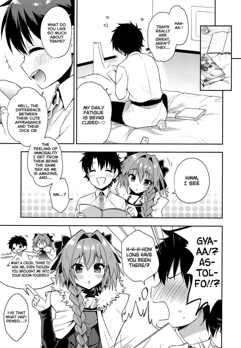 (C93) [R*kaffy (Aichi Shiho)] Boku no Master wa Otokonoko (Fate/Grand Order) [English] - Page 4