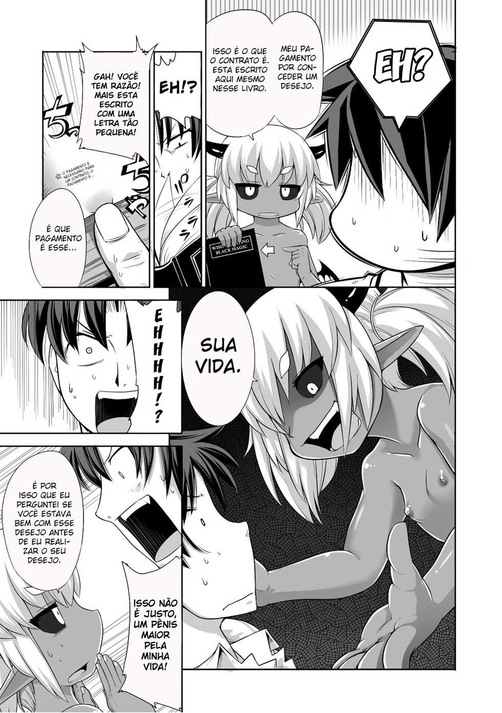[Kishibe] Kyou Kara Hajimeru Kuro Majutsu | Black Magic (PLUM FE Vol. 6) [Portuguese-BR] [Gasai Yuno4444] [Digital] - Page 5