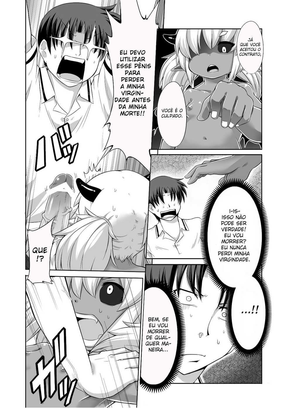 [Kishibe] Kyou Kara Hajimeru Kuro Majutsu | Black Magic (PLUM FE Vol. 6) [Portuguese-BR] [Gasai Yuno4444] [Digital] - Page 6