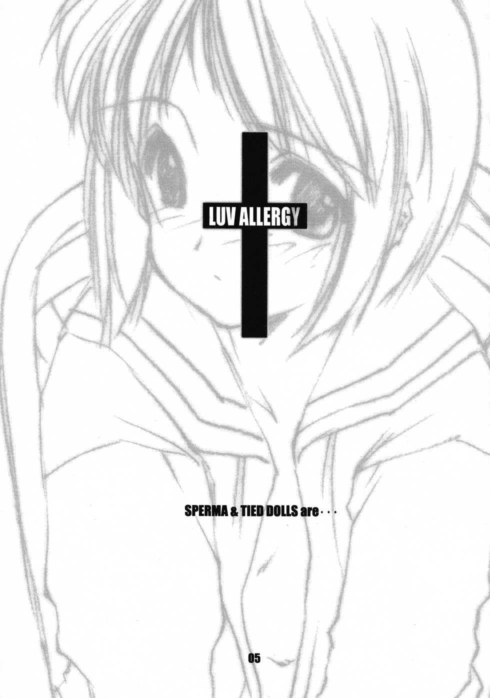 [Chimeishou (Ami Hideto)] LUV ALLERGY:REMIX (Love Hina) - Page 5