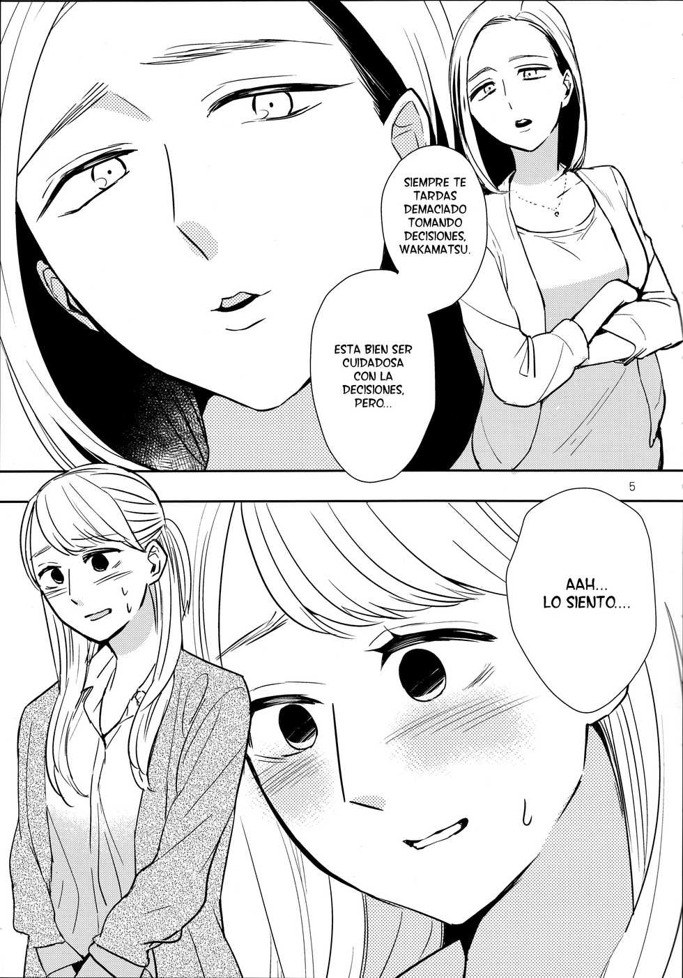 (C90) [TETRA (Amano Shuninta)] Fubin Joushi to Furin Jouji [Spanish] [cywdt.group] - Page 4