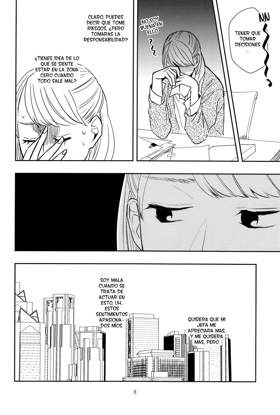 (C90) [TETRA (Amano Shuninta)] Fubin Joushi to Furin Jouji [Spanish] [cywdt.group] - Page 7
