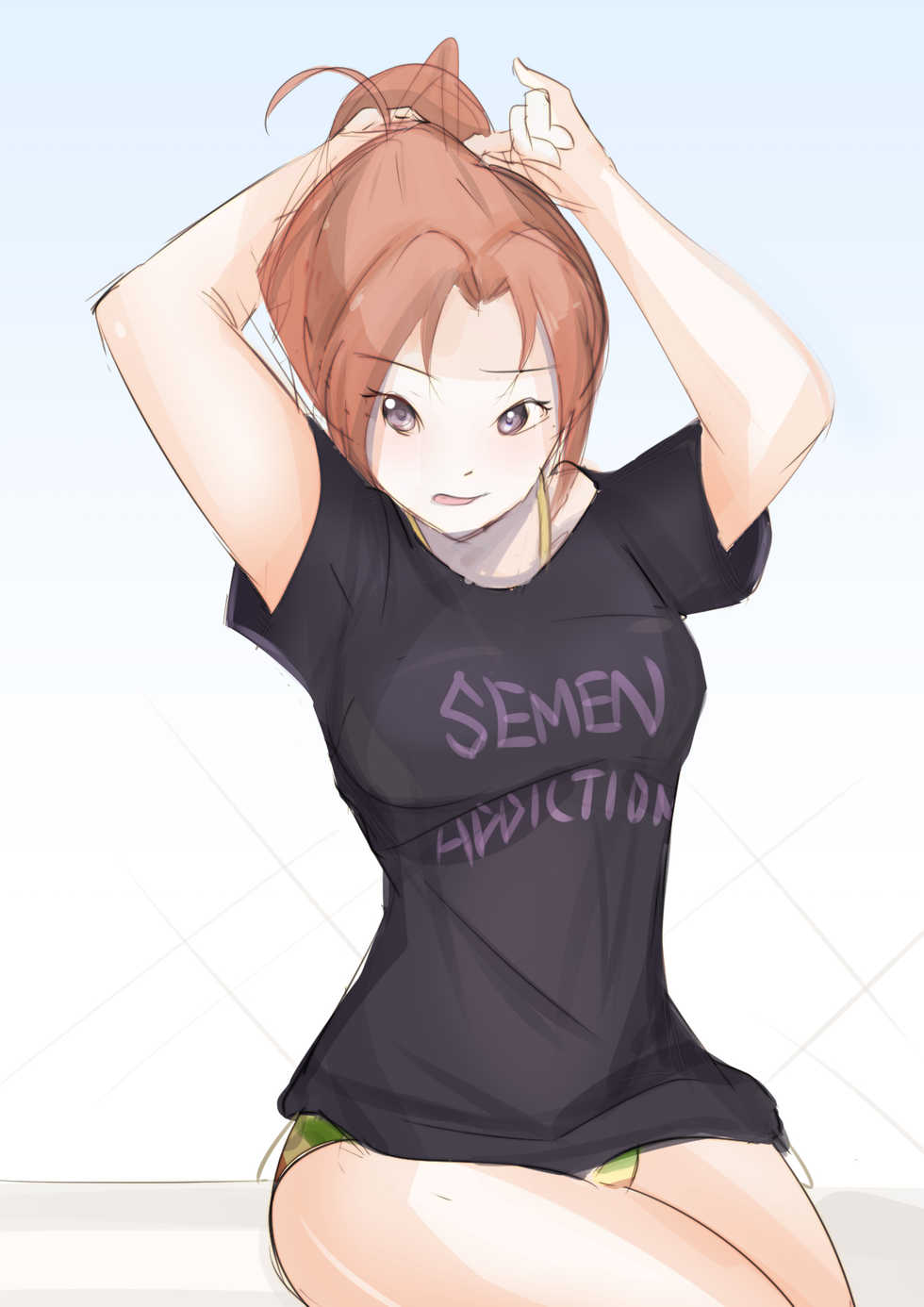 [Kkyz13] Nakagawa Natsuki Semen Addiction (Hibike! Euphonium) - Page 1
