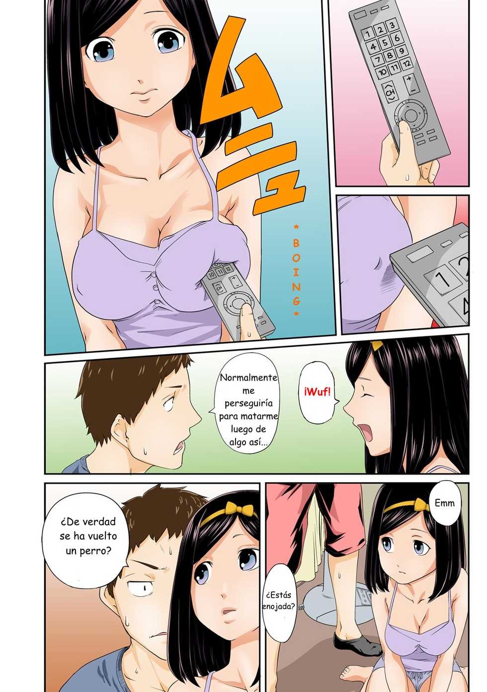[Qunami Himehiko, Akahige] Perohame Saiminjutsu! ~Namaiki na Imouto yo, Inu ni Naare!~ |  Hípnosis: Mi hermana descarada se volvió un perro [Spanish] [Unnick] - Page 8