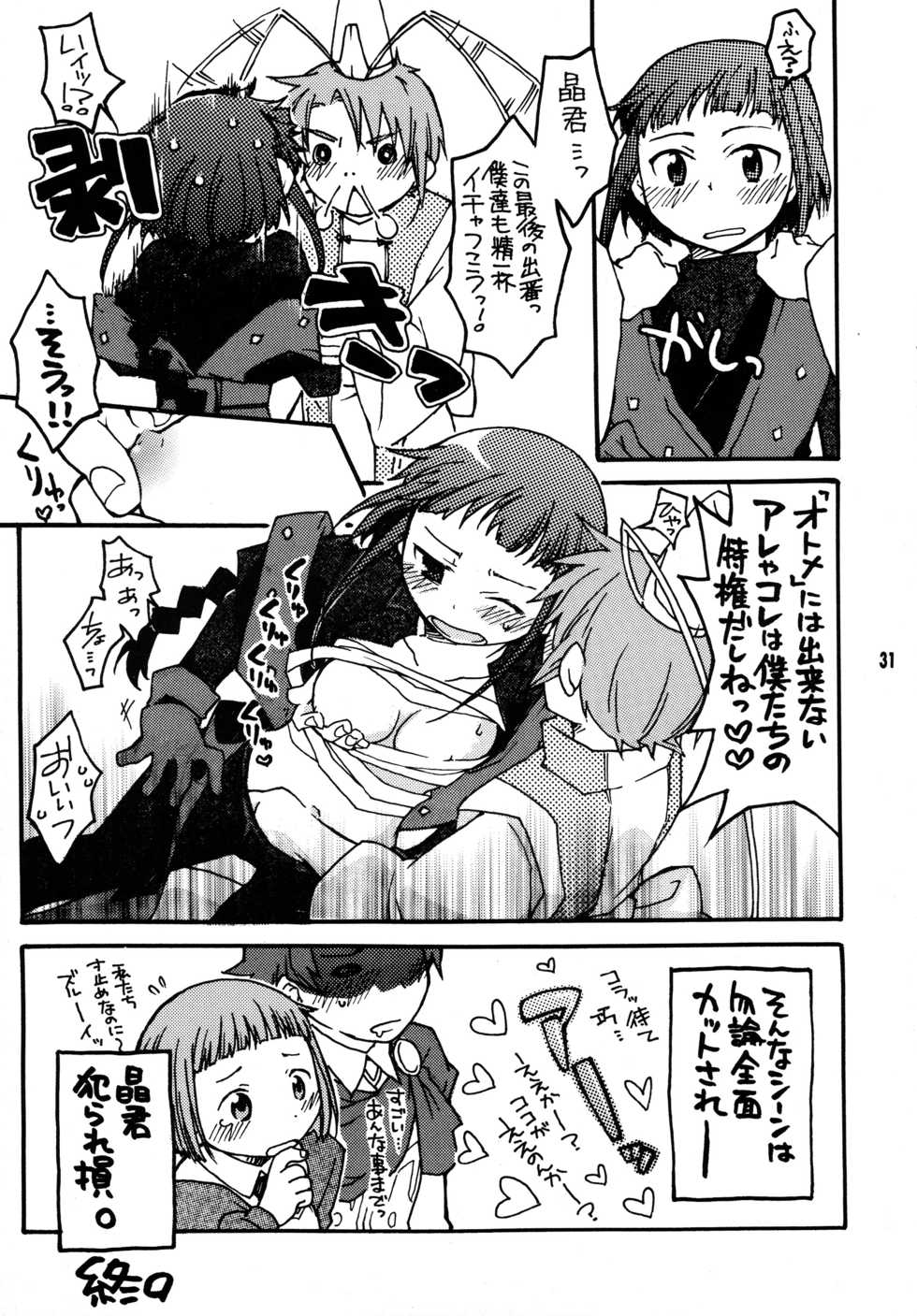 [Getemono Club (Echo Maru)] Okuzaki-san-chi no Akira-kun Soushuuhen (Mai-HiME) [Digital] - Page 29