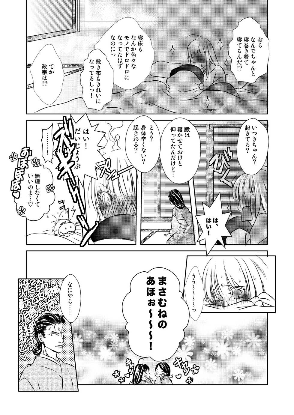 [Shinozuka] DateItsu Manga (Sengoku BASARA) - Page 22