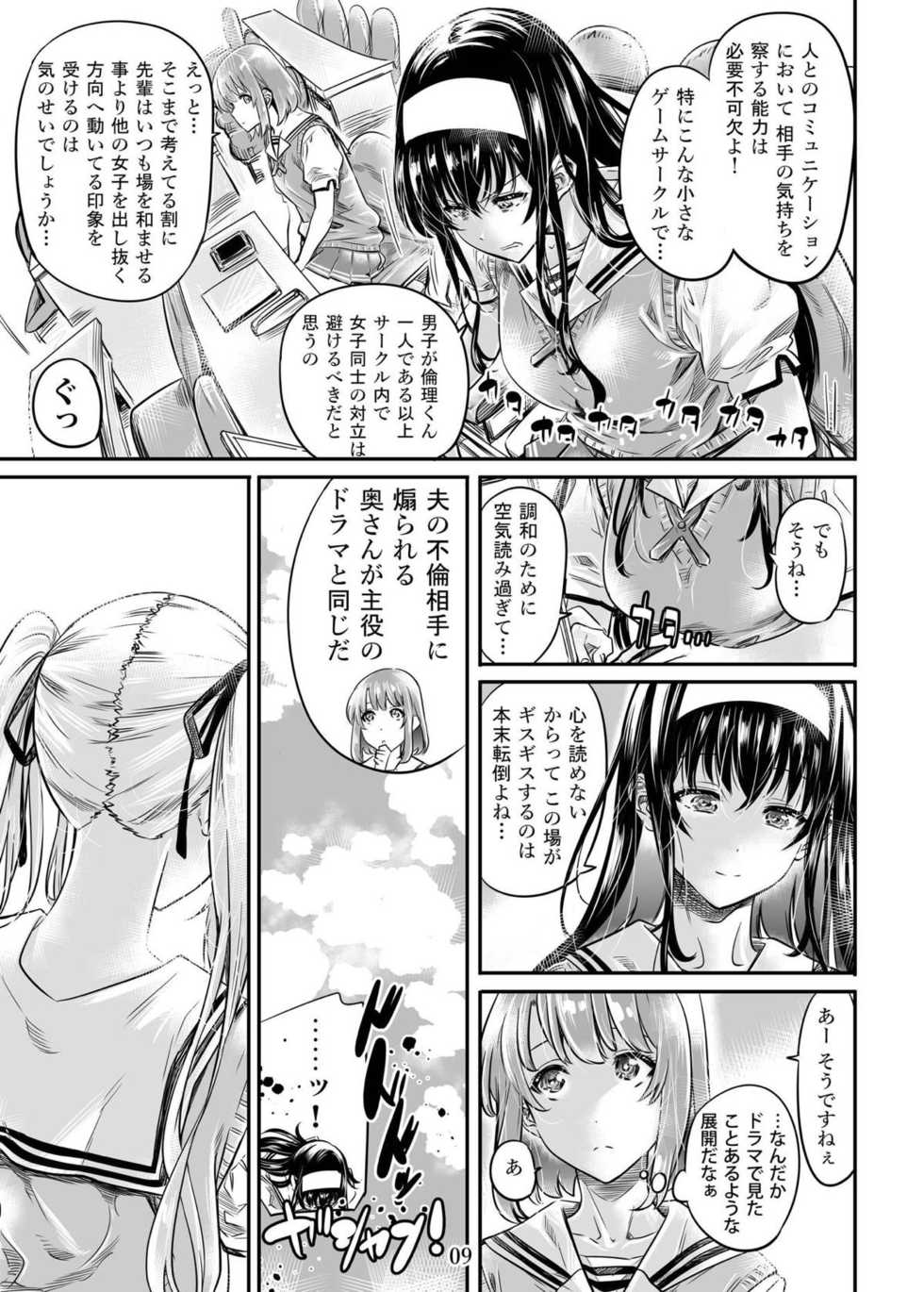 [MARUTA Production (MARUTA)] Saenai Heroine Series Vol. 4 Saenai Tsundere Ojou-sama no Sasoikata (Saenai Heroine no Sodatekata) [Digital] - Page 8