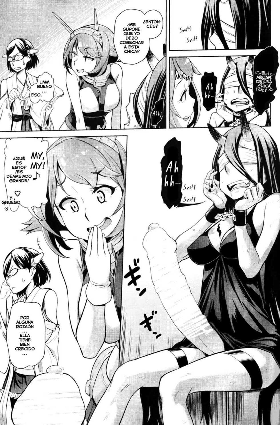 (C85) [dam labo (dam)] Bitch na Mutsu-chan no Saishu Ninmu | Slutty Mutsu-chan's Gathering Mission (Kantai Collection -KanColle-) [Spanish] - Page 6