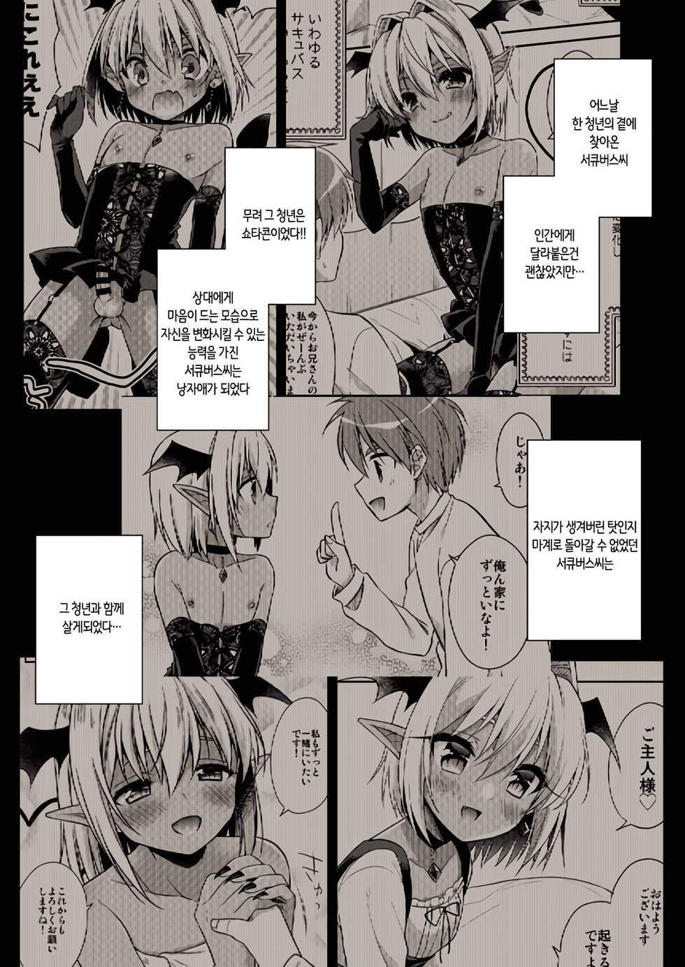 [R*kaffy (Aichi Shiho)] Shounen Succubus -Natsu no Umi Hen- | 소년♥서큐버스 -여름바다편- [Korean] [시즈루] [Digital] - Page 2