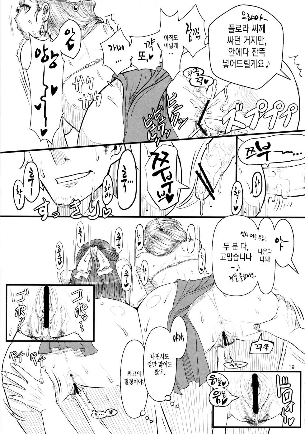 (C83) [A.S.G Group (Misonou)] Saa, Seiyoku Minagiru Hitozuma ga Aite da! (Dragon Quest V) [Korean] [MMG] - Page 20
