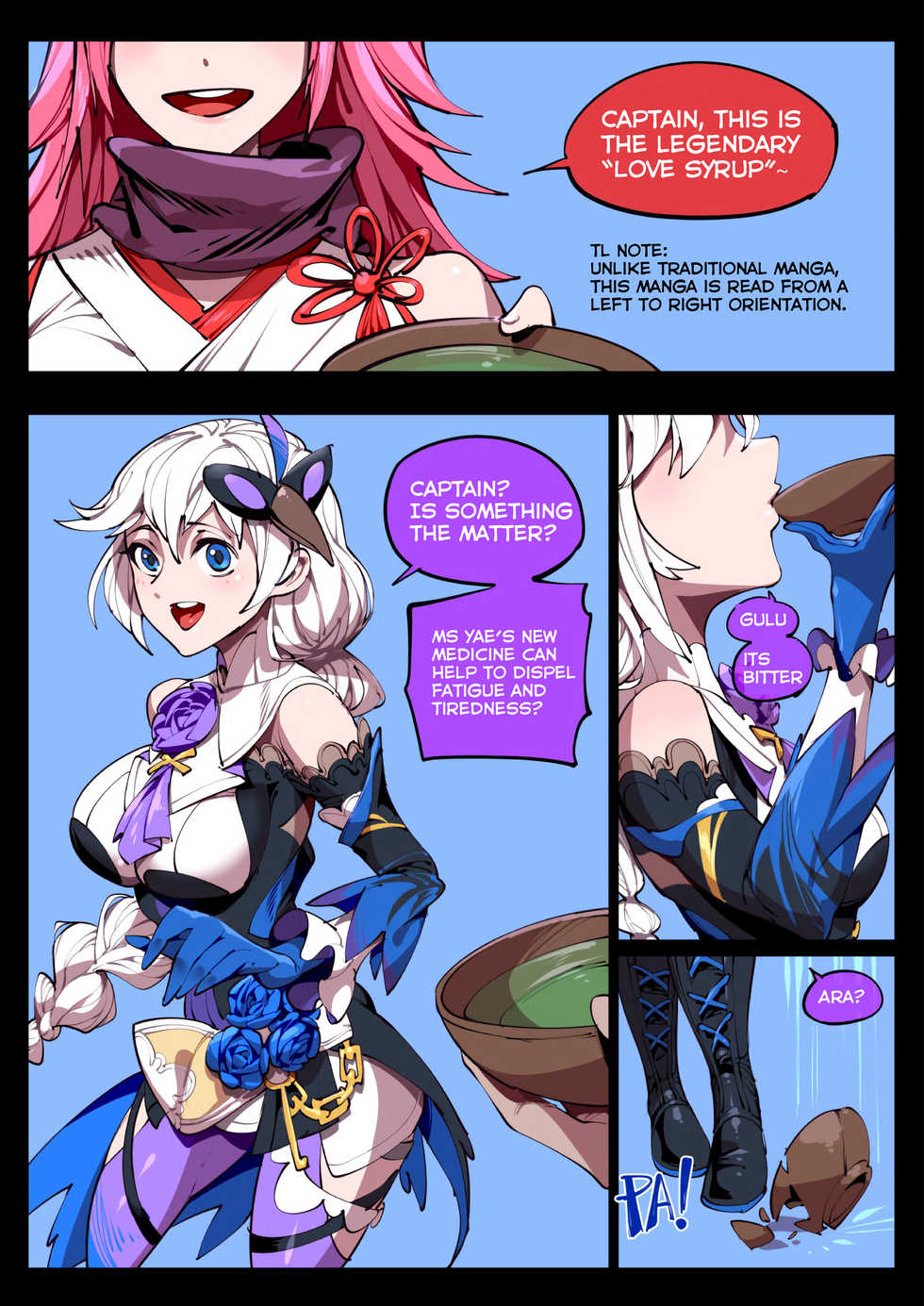 [Breakrabbit] Love Syrup (Houkai Impact 3) [English] [Thot Patrol] - Page 2