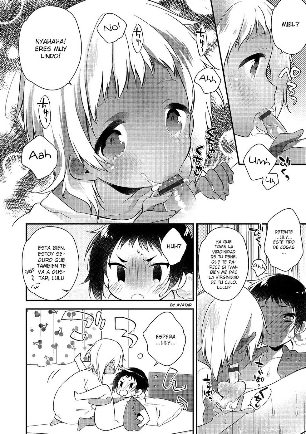 [Minase Seri] Melty♪ Nuts & Milk (Otokonoko HEAVEN Vol. 34) [Spanish] [Avatar-kun] [Digital] - Page 12