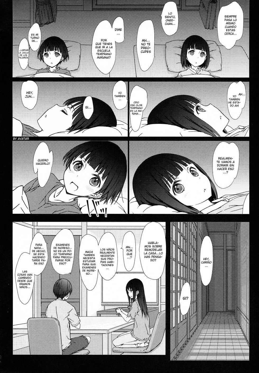 (COMITIA120) [Super Flat Lolinitron (Focke Wolf)] Onee-chan to Boku to | My big sister and me [Spanish] [Avatar-kun] - Page 3