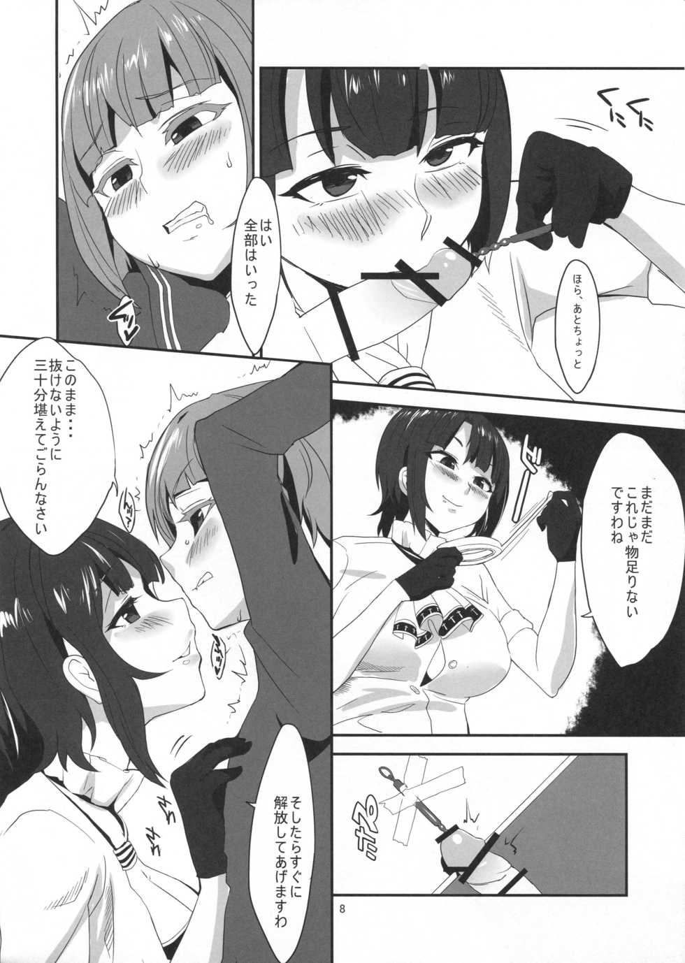 (C90) [Kureura Seisakujo (Gin Jyuji)] Do-M3 Episode3 (Kantai Collection -KanColle-) - Page 9
