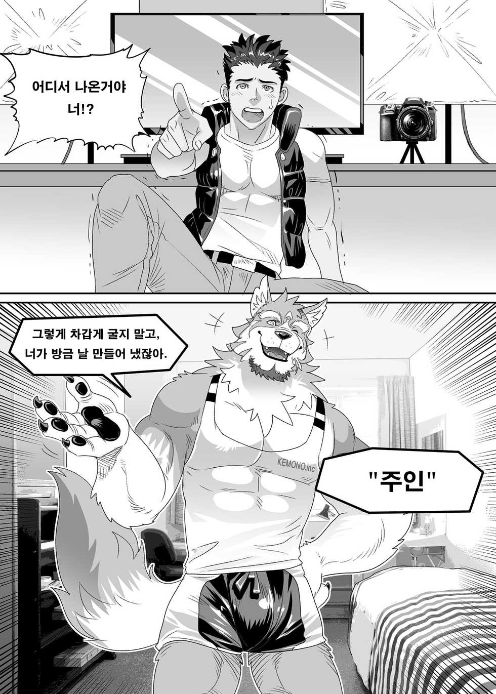 [KUMA HACHI]Do Not Install this FURRY App!(vol.1) [Korean] - Page 2