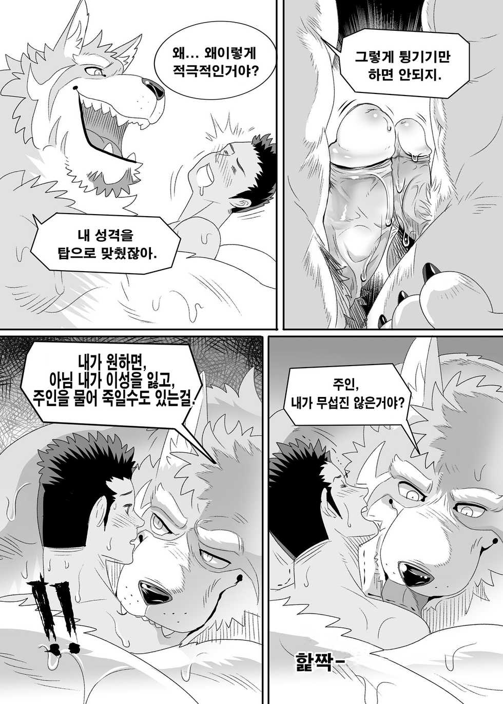 [KUMA HACHI]Do Not Install this FURRY App!(vol.1) [Korean] - Page 19