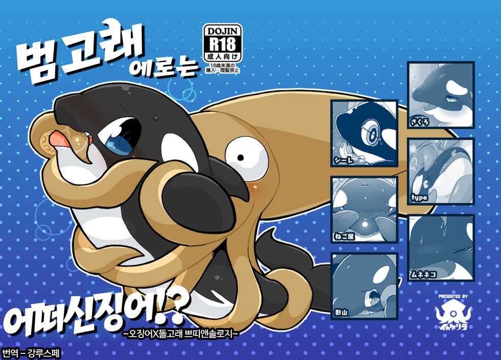 [Ika Guerrilla (Kageyama)] Shachi Ero wa Ikaga!? | 범고래 에로는 어떠신징어!? [Korean] [강루스페] [Digital] - Page 1