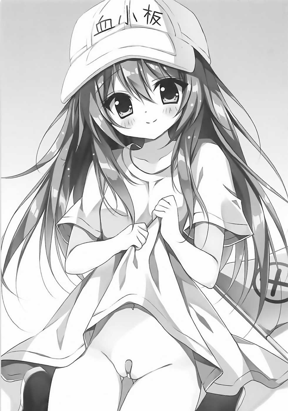 (C94) [LOOPTHELOOP! (Herurun)] Kesshouban-chan to ○○○ Shitai! | 혈소판 쨩과 ○○○ 하고 싶어! (Hataraku Saibou) [Korean] [LWND] - Page 2