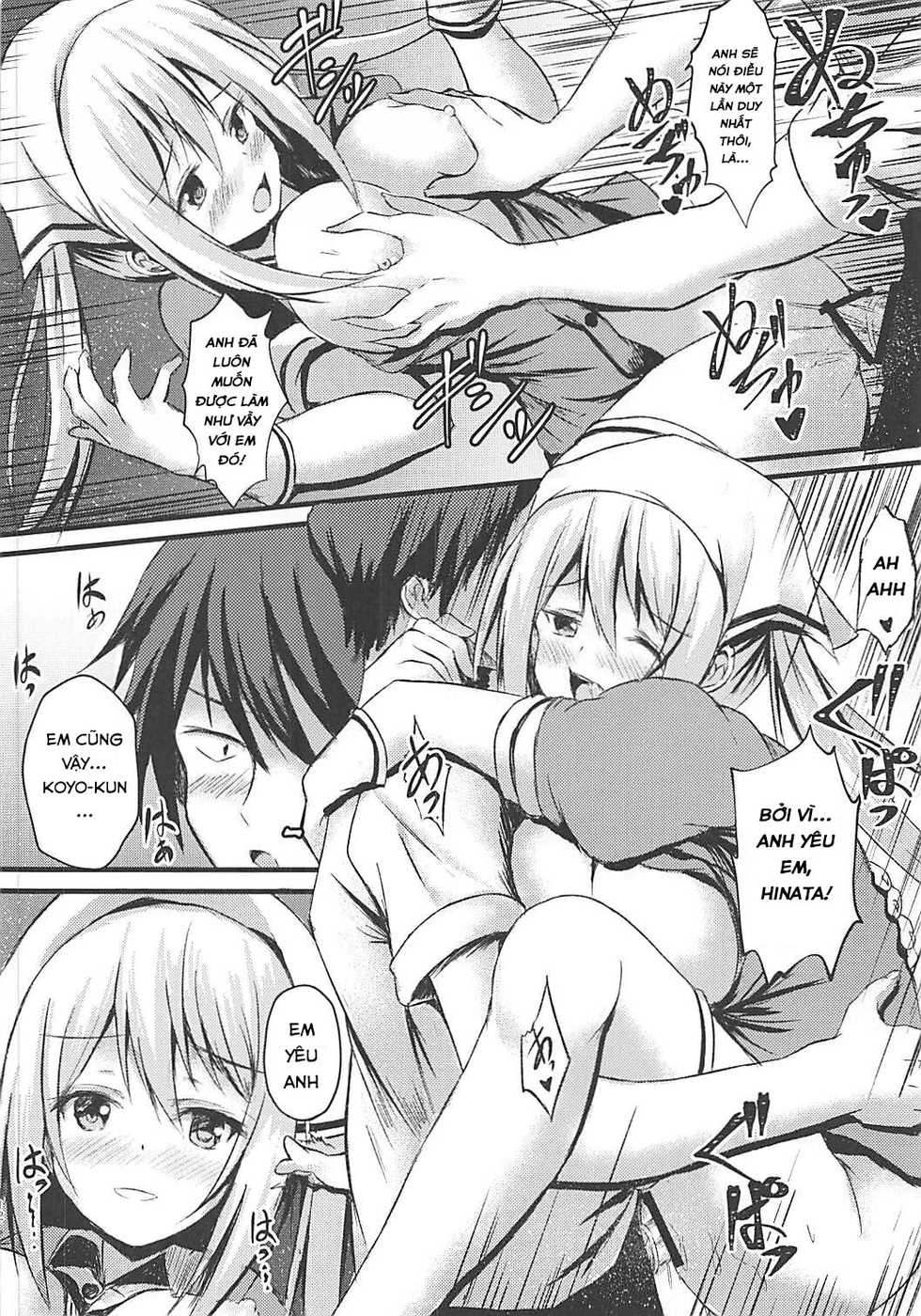 (COMIC1☆13) [Star-Dreamer Tei (Staryume)] Betsu ni Kimi to Blend Shitai Wake ja Nai kara ne... | It's not like I really want to blend with you... (Blend S) [Vietnamese] - Page 10