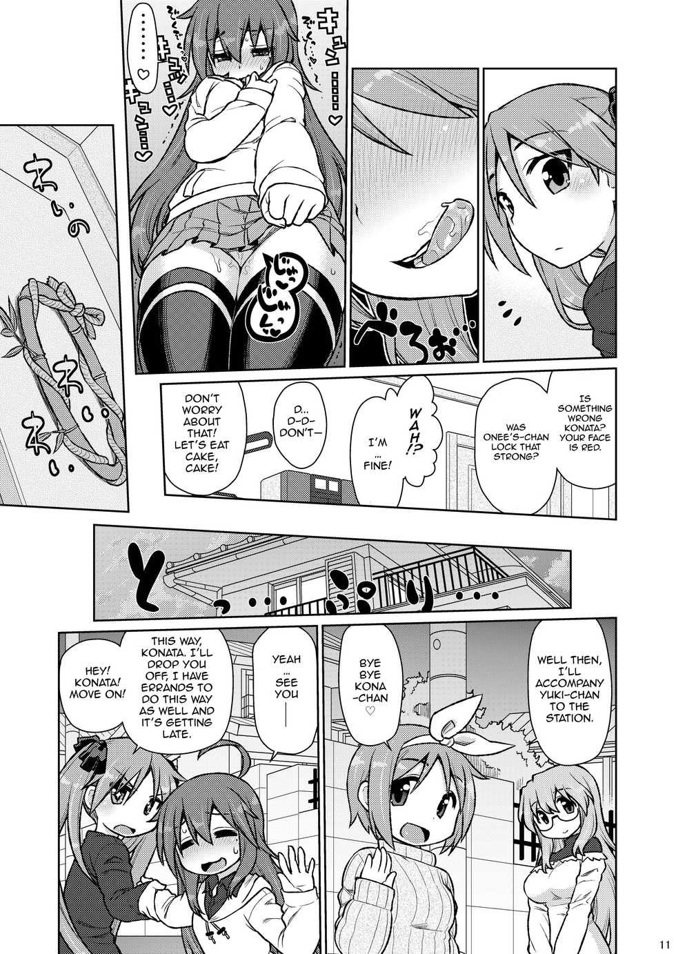 [CELTRANCE (Kogaku Kazuya)] CANDY POCKET (Lucky Star) [English] [The Chrysanthemum Translations] [Digital] - Page 9