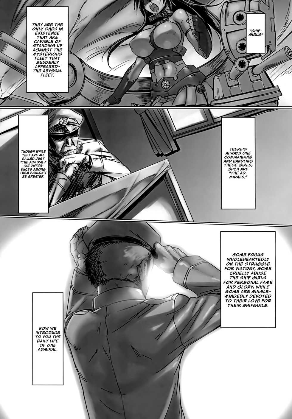 [Mahjong Yugen Co. Ltd 58 (Tabigarasu)] Micchaku! Chinjufu 24-ji | A Day in the Naval Base - Full Coverage! (Kantai Collection -KanColle-) [English] [Redlantern] [Digital] - Page 4