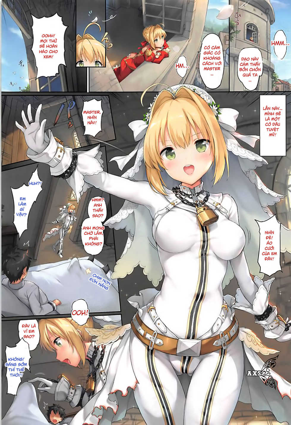 C93) [Tuzi Laoda (Sayika)] Nero to Kimochi Ii Koto Shiyou (Fate/Grand Order) [Vietnamese] {Rebelliones Team} - Page 14