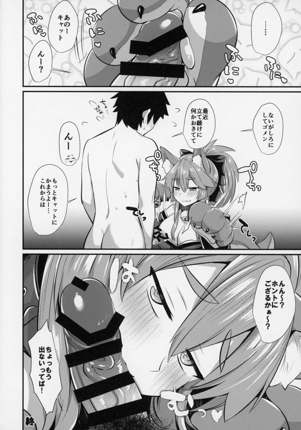 (C94) [Ramen Half Price ¥280 (Shirisensha)] Gachihame Okigae Mesu Manko Henka B (Fate/Grand Order) - Page 19