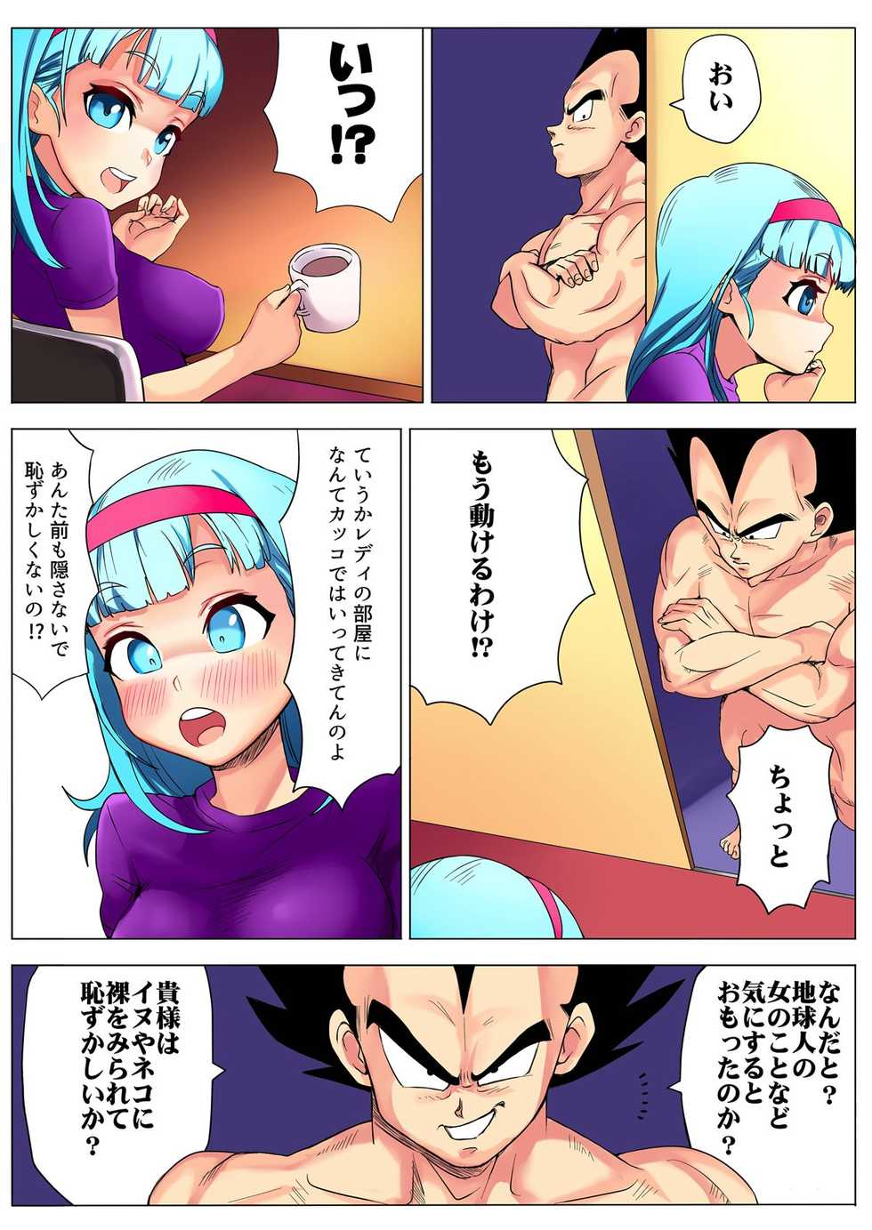 [Puranpuman] Bulma ga Sabishi Sou na Vegeta o Mite Tsui Nantonakuna Hon (Dragon Ball Z) - Page 10