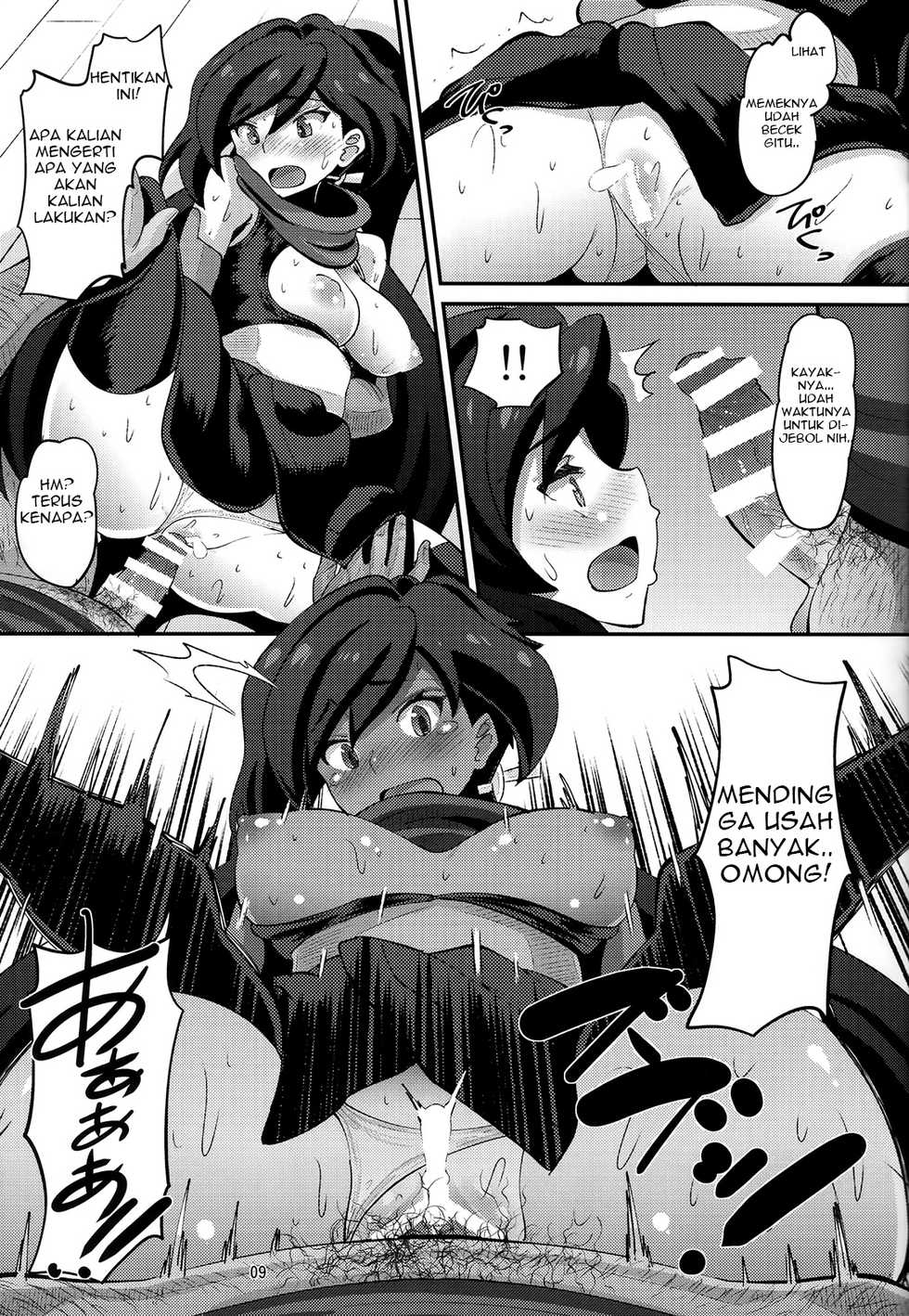 (C94) [AMP (Norakuro Nero)] Danin Ayame (Gundam Build Divers) [Indonesian] [Gagak_Black] - Page 8