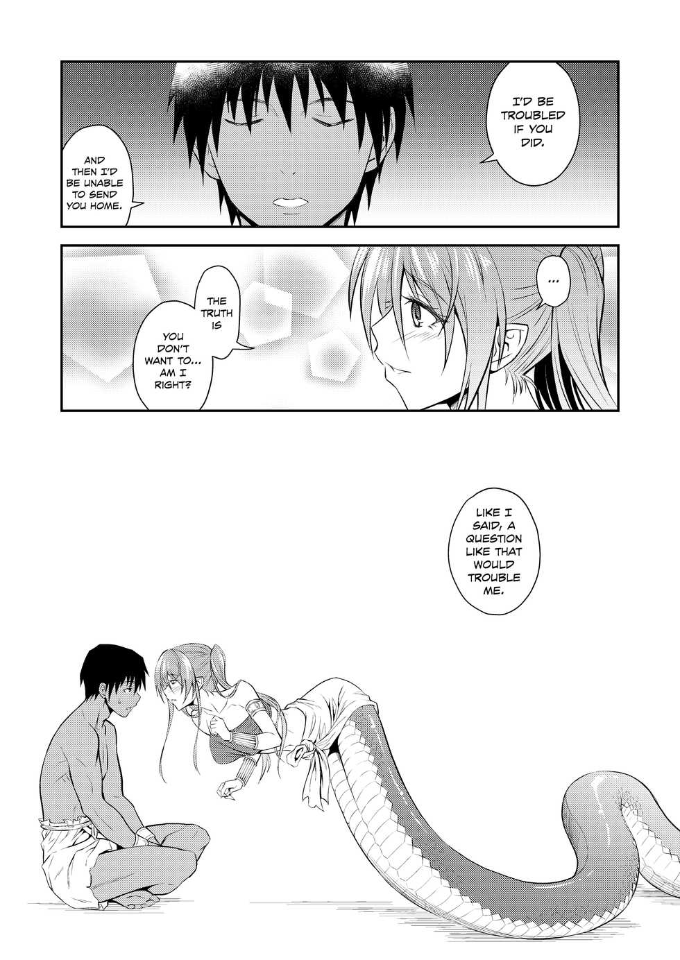 [Hibi Rakuraku (Aoki Kanji)] Pretty Lamia [English] [Team Koinaka] [Digital] - Page 8