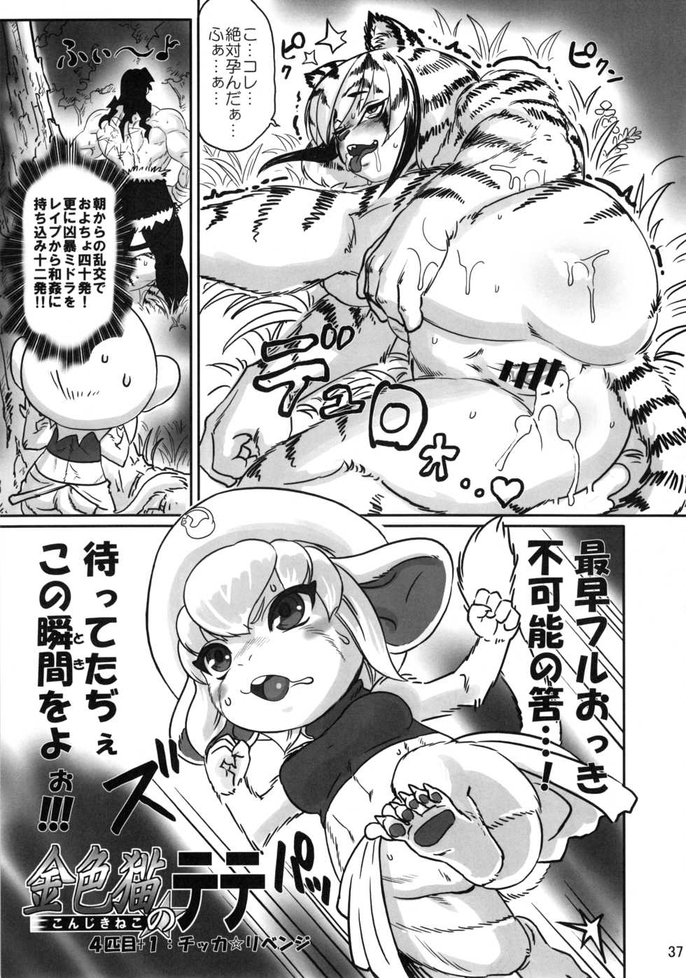 (Kemoket 7) [Mayoineko (Various)] minimum GIRL FRIEND - Page 36