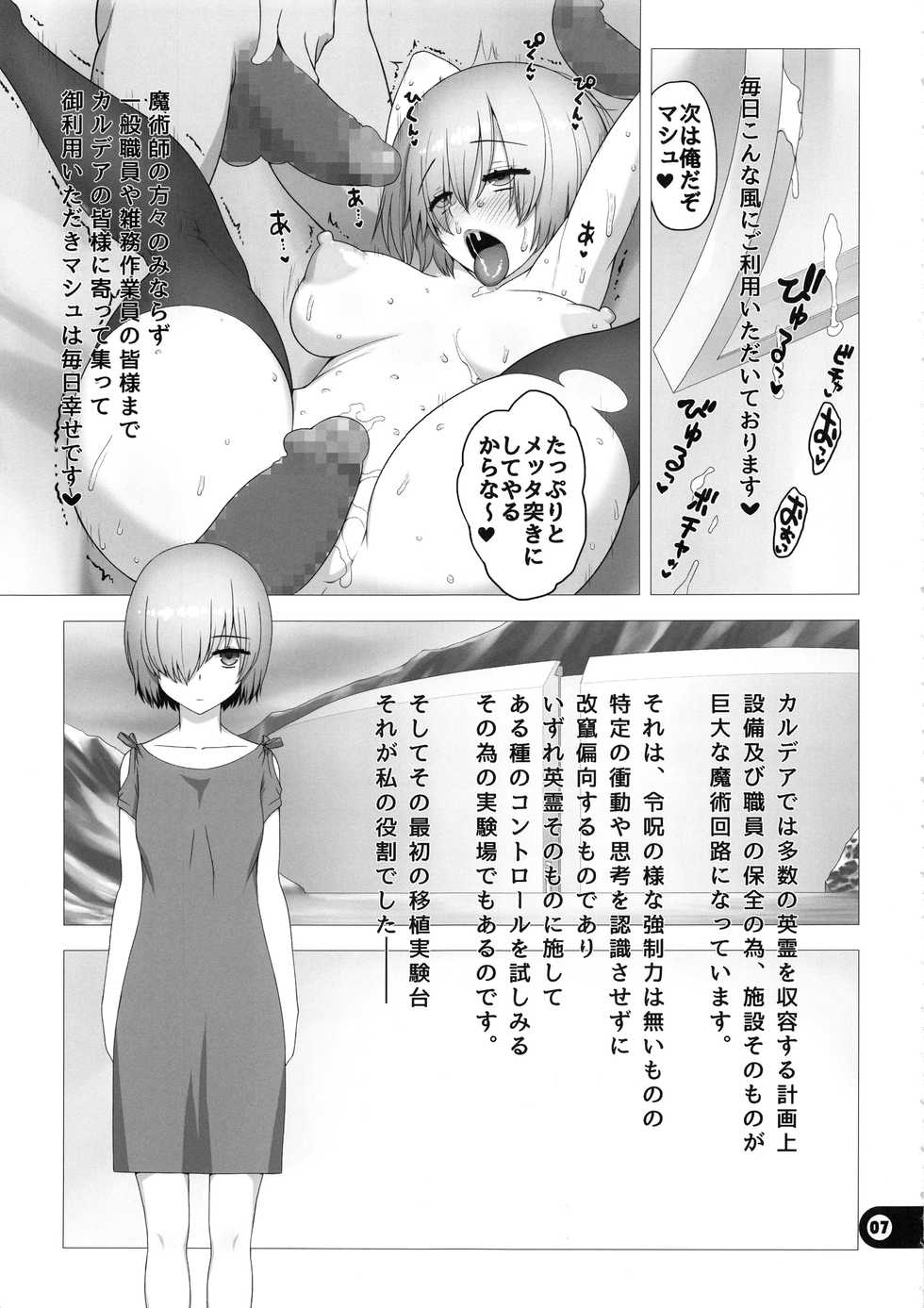 (C94) [Gusha Suumitsuin (Akki Gedoumaru)] Chaldea Koushuu Benjo (Fate/Grand Order) - Page 6