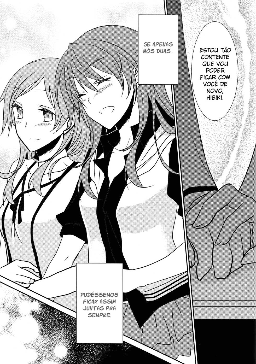 (C81) [434NotFound (isya)] Addicted To You (Suite PreCure) [Portuguese-BR] [S2Yuri] - Page 6