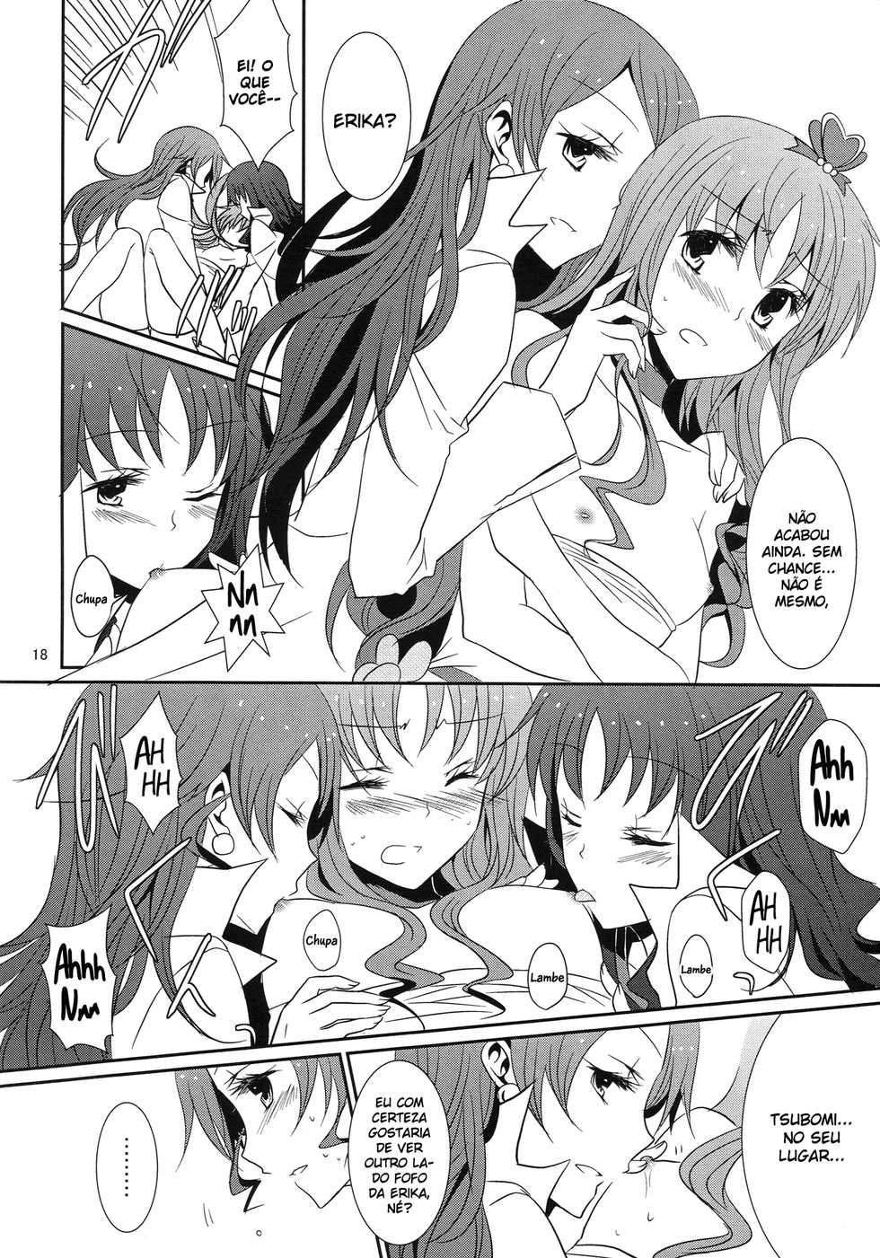 (C79) [434NotFound (isya)] 4ever Yours (Heartcatch Precure) [Portuguese-BR] [S2Yuri] - Page 19