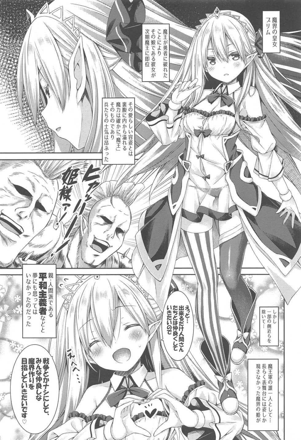 (C94) [Botugo (RYO)] Maou-sama o Taosu no ni Yuusha mo Seiken mo Irimasen. - Page 4
