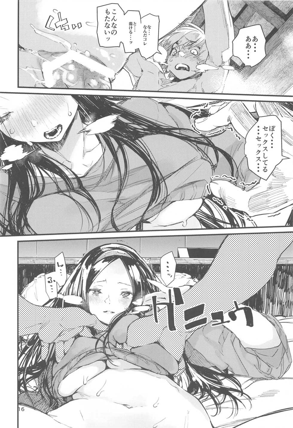 (C91) [Hyoco Road (Hyocorou)] Syoku (Occultic;Nine) - Page 16